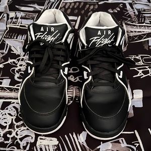 Nike AIR FLIGHT 89 'BLACK'